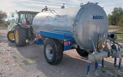 Entrega de Equipo: Cisterna de 8.000 litros con aplicador