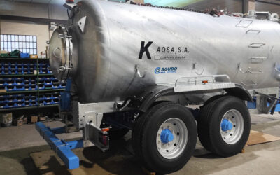 Entrega de Equipo: Cisterna arrastrada para purín